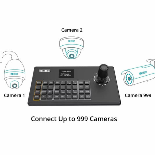 Matrix SATATYA NPC430 Network PTZ Controller with 4D Joystick