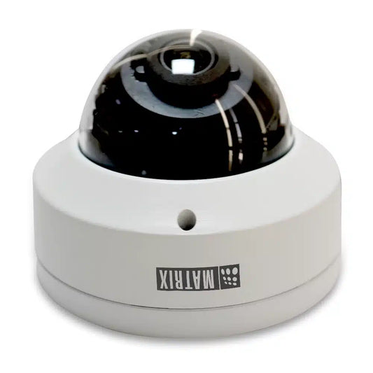 Matrix SATATYA CIDR20FL36CWP P2 2MP IR Dome Camera (3.6mm Lens) with Audio Support