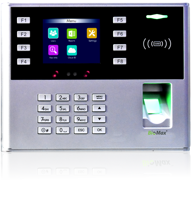 BioMax N-X990 Fingerprint Biometric Attendance Machine