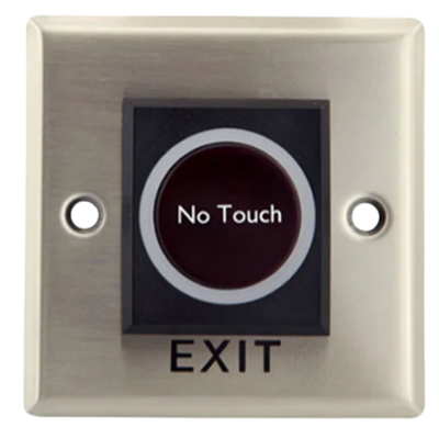 TimeWatch No-Touch Infrared Exit Button for Contactless Door Release