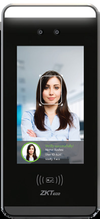 ZKTeco MiniAC Plus+WiFi Face Recognition Terminal — Face Recognition Device from ZKTeco | Genuine product with 1-year warrant
