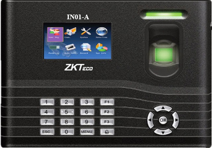 ZKTeco IN01-A/ID Biometric Time Attendance Device — Time Attendance and Access Control from ZKTeco | Genuine product with 1-y