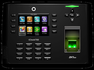 ZKTeco iClock700 Biometric Time Attendance Device