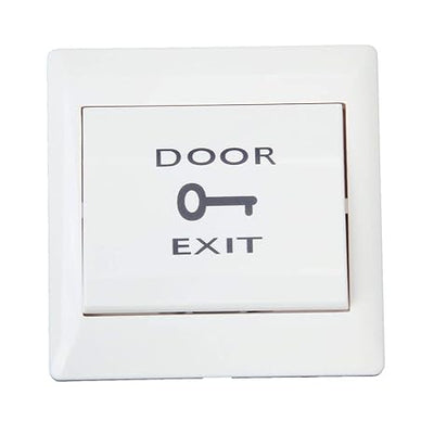 TimeWatch Plastic Exit Push Button for Interior Doors