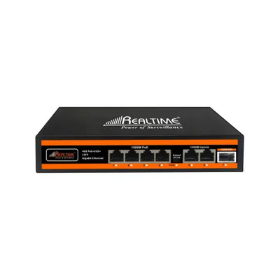 POE 4 Port Full Giga with SFP