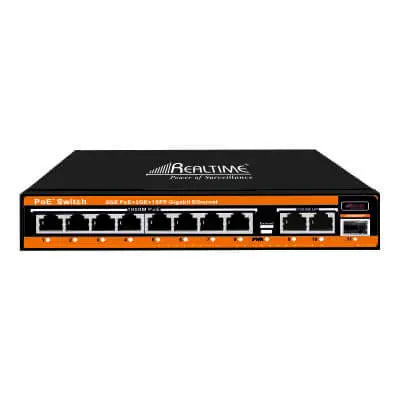 Realtime POE 8 Port Full Giga with SFP
