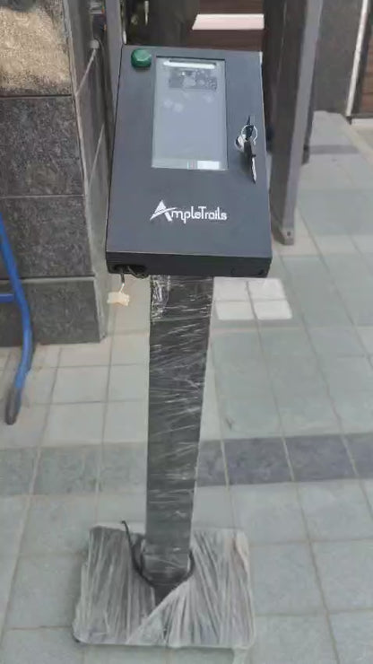Secure Metal Enclosure Stand for eSSL ZkTeco Face Attendance Systems