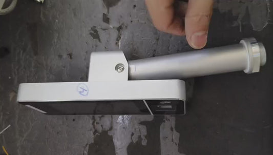 Stand for Mounting Face Attendance Machine on Flap Barrier