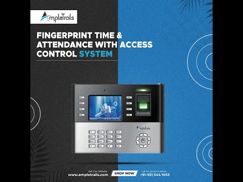 eSSL X990 Standalone Biometric Fingerprint Time & Attendance System