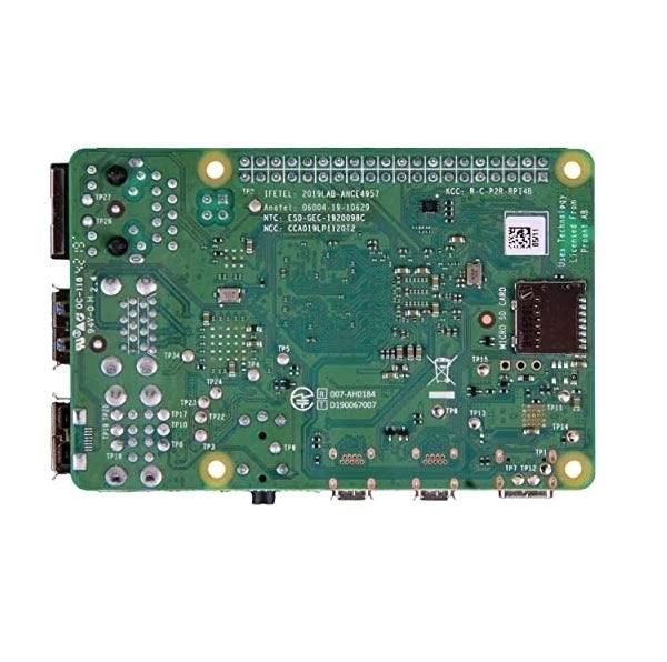 Raspberry Pi 4 Model B 1GB Single Board Computer with Quad-Core Processor, Dual-Band Wi-Fi, Bluetooth 5.0, Gigabit Ethernet and GPIO for IoT, Robotics, Home Automation and Embedded System Development