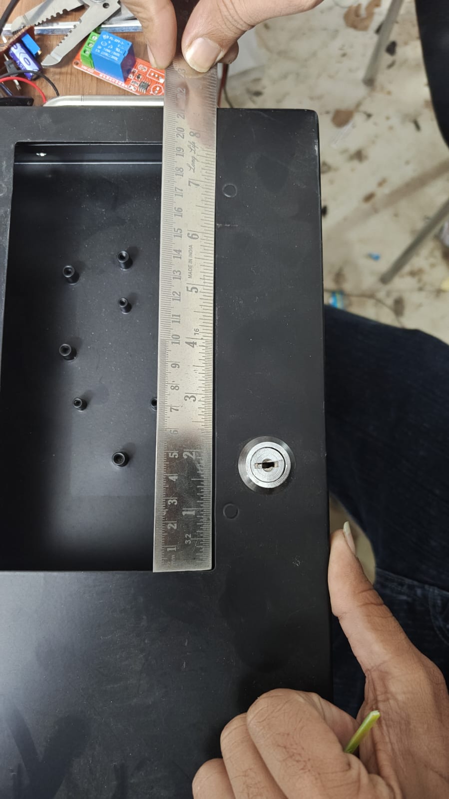 Metal Enclosure for eSSL Aiface Eris – Secure, Smart Made in India