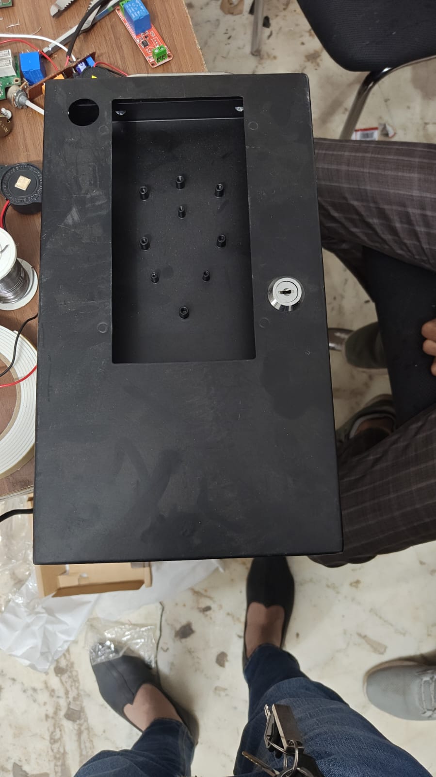 Metal Enclosure for eSSL Aiface Eris – Secure, Smart Made in India