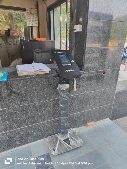 Secure Metal Enclosure Stand for eSSL ZkTeco Face Attendance Systems