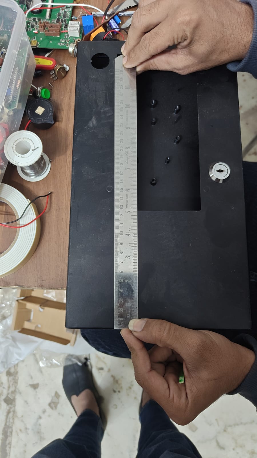 Metal Enclosure for eSSL Aiface Eris – Secure, Smart Made in India