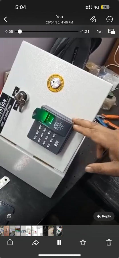 eSSL X7 Fingerprint Access Control & Attendance Terminal – Single Door