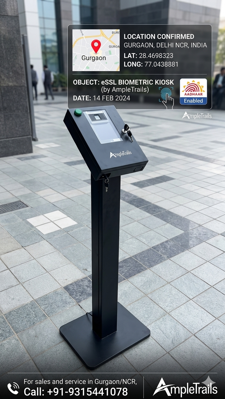 eSSL Biometric Devices Stand / Kiosk Enclosure