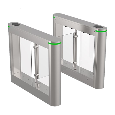 eSSL SB-ES-3012 Compact Swing Barrier Gate – Stainless Steel Lobby Access Control
