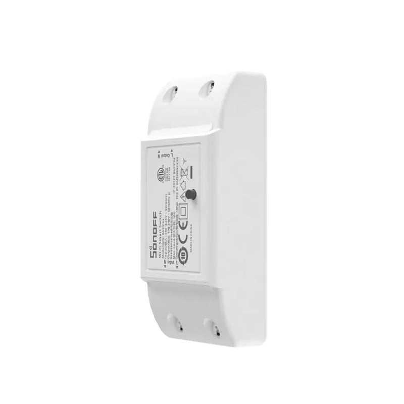 SONOFF BASICR4 WiFi ESP32 Smart Switch with eWeLink app control, voice assistant compatibility, Magic Switch Mode, overheating protection, timer functions, and remote smart home automation for lights, fans, and electrical appliances. The BASICR4 is built around an ESP32 chip and supports Wi-Fi, app control, voice control, and thermal protection features. :contentReference[oaicite:0]{index=0}