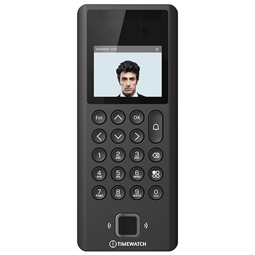 TimeWatch AI Face Recognition Terminal with Wiegand Reader Support – Mifare