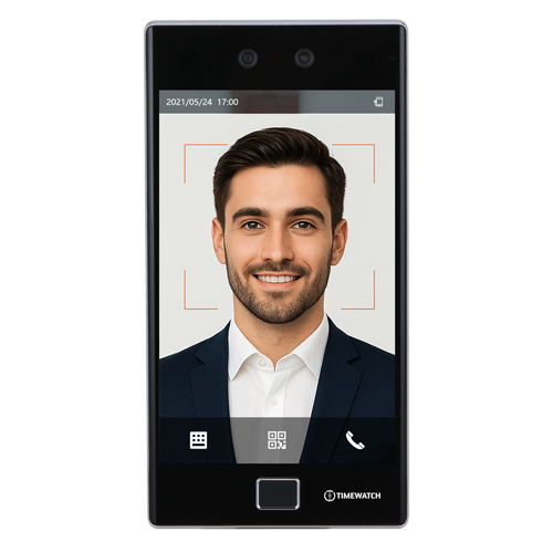 TimeWatch TrueFace 1L FP Flagship AI Face & Fingerprint Terminal