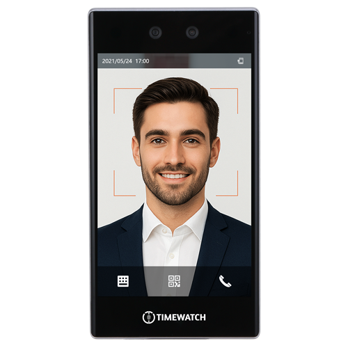 TimeWatch TrueFace 1L 8-Inch Display AI Face Recognition Terminal