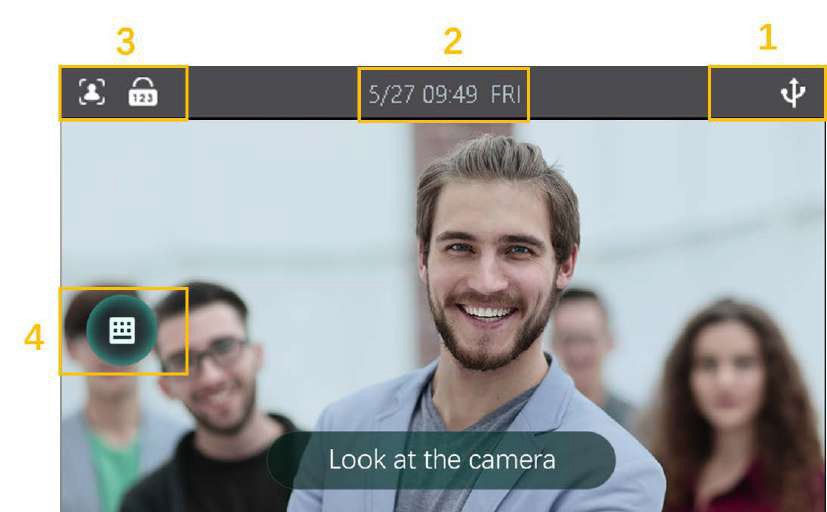TimeWatch TrueFace 2000 Speed Face Recognition Attendance Device – View 8