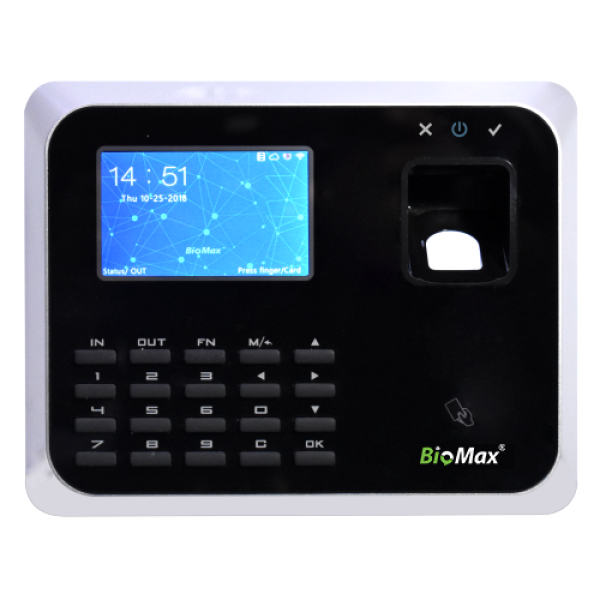 BioMax V-AX14 Fingerprint Attendance & Access Control Device