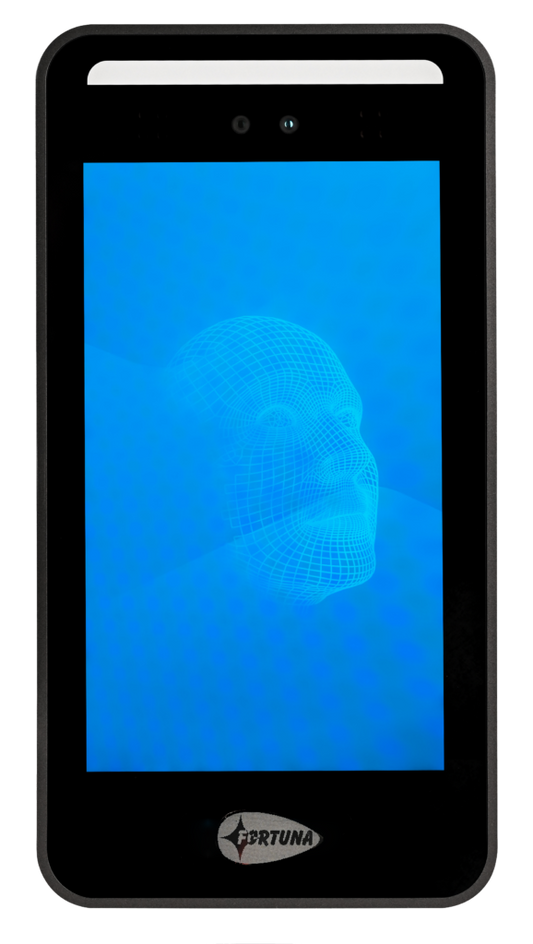 Fortuna VF1000X 7-inch Indoor Face Recognition Attendance Machine - AI Face Reader for Time Attendance and Access Control