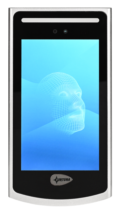 Fortuna VF2000 Industrial IP65 Face Recognition Attendance Machine - AI Face Reader for Time Attendance and Access Control